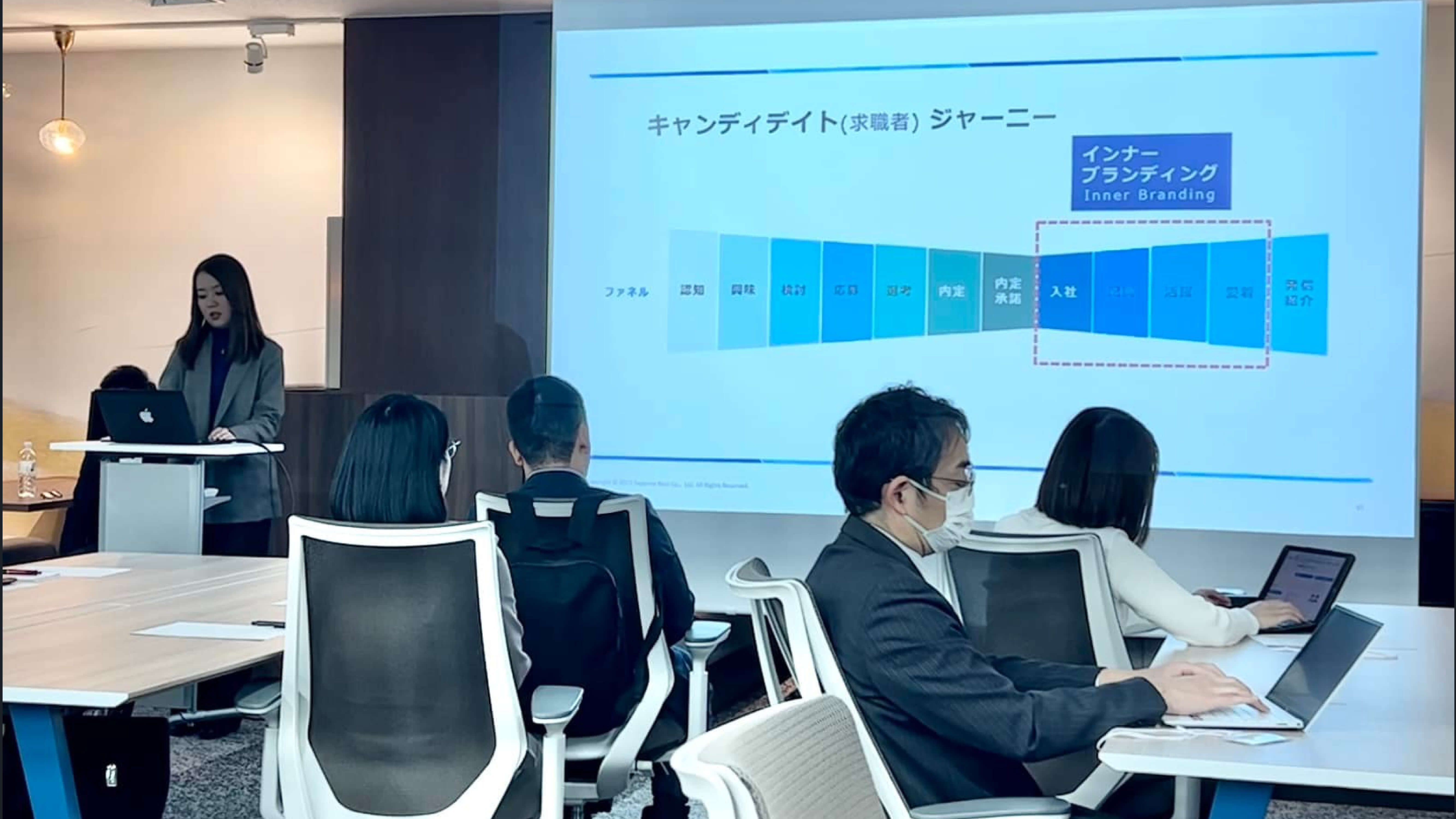 登壇時の様子